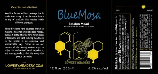 Session - BlueMosa - 6.5% - 12oz Can