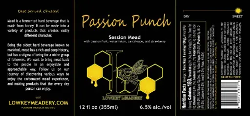 Session - Passion Punch - 6.5% - 12oz Can