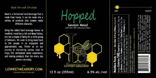 Session - Hopped - 6.5% - 12oz Can