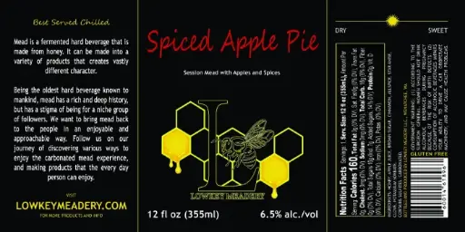Session - Semi-Sweet - Spiced Apple Pie - 6.5% - 12 oz can